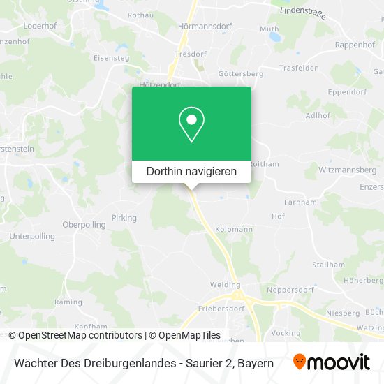 Wächter Des Dreiburgenlandes - Saurier 2 Karte