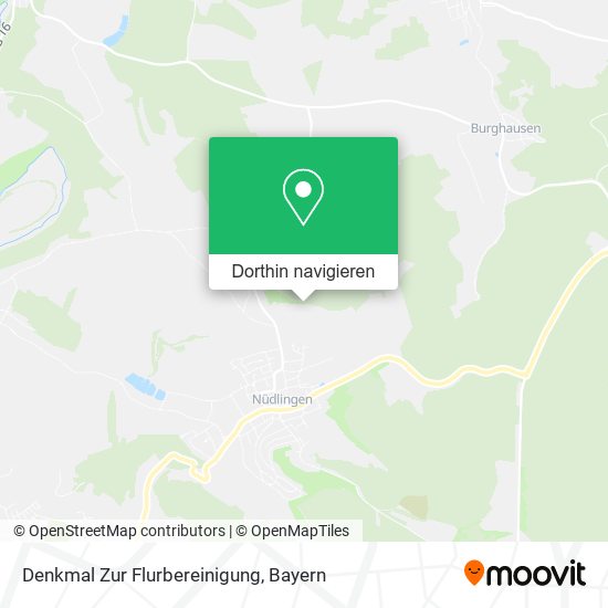 Denkmal Zur Flurbereinigung Karte