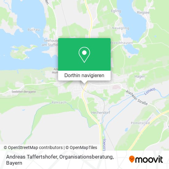 Andreas Taffertshofer, Organisationsberatung Karte