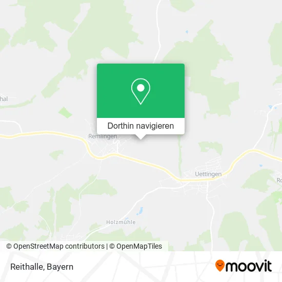 Reithalle Karte