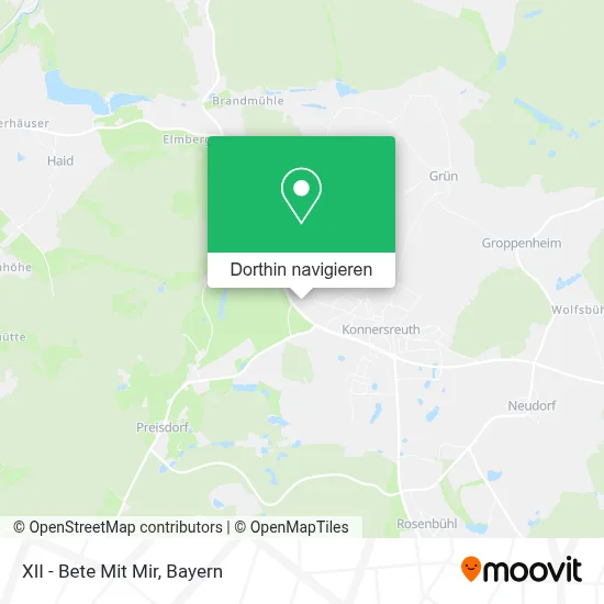 XII - Bete Mit Mir Karte