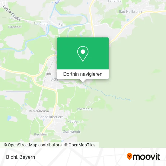 Bichl Karte