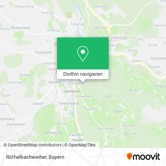 Röthelbachweiher Karte