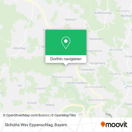 Skihütte Wsv Eppenschlag Karte