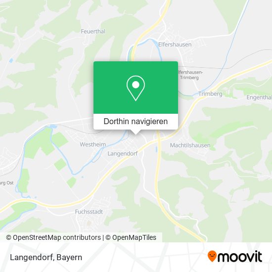 Langendorf Karte