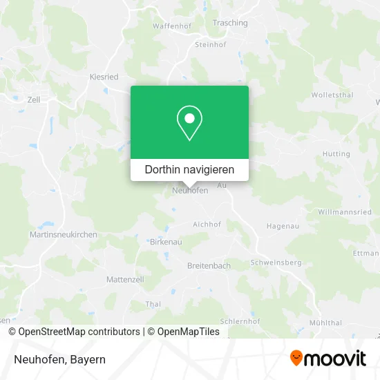 Neuhofen Karte