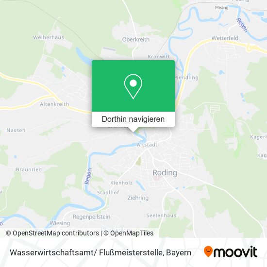 Wasserwirtschaftsamt/ Flußmeisterstelle Karte