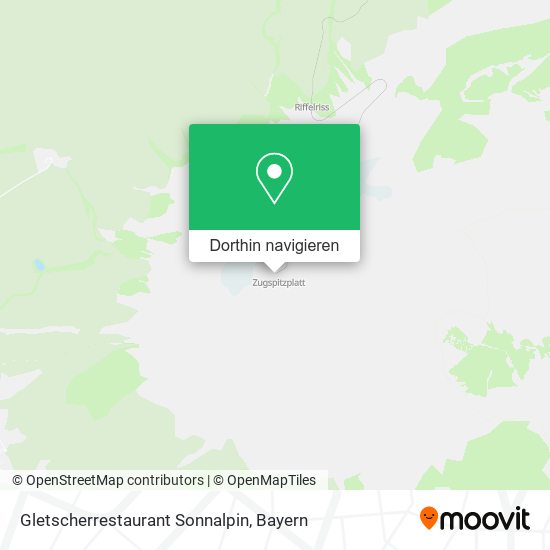 Gletscherrestaurant Sonnalpin Karte