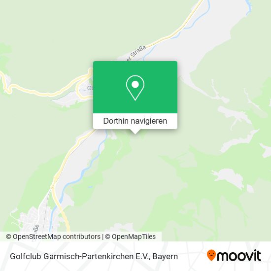 Golfclub Garmisch-Partenkirchen E.V. Karte