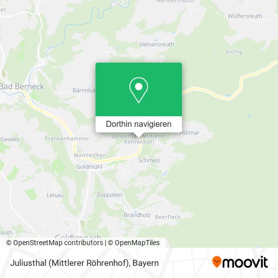 Juliusthal (Mittlerer Röhrenhof) Karte