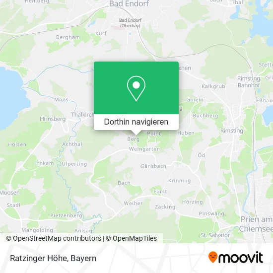 Ratzinger Höhe Karte