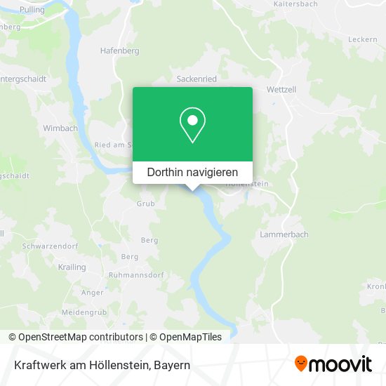 Kraftwerk am Höllenstein Karte