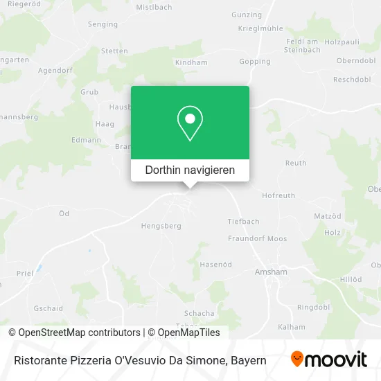 Ristorante Pizzeria O'Vesuvio Da Simone Karte