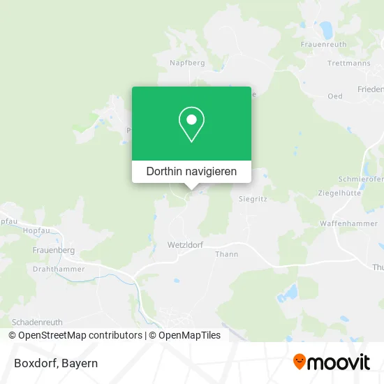 Boxdorf Karte