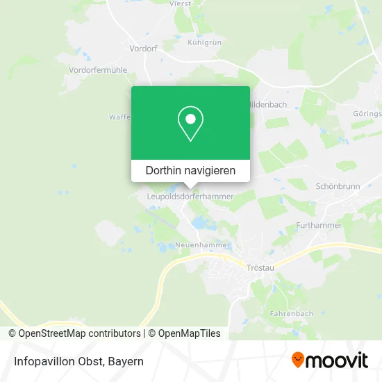 Infopavillon Obst Karte