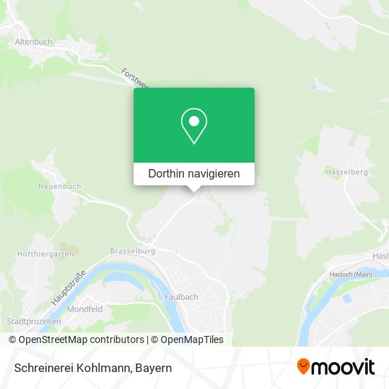 Schreinerei Kohlmann Karte