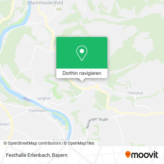 Festhalle Erlenbach Karte