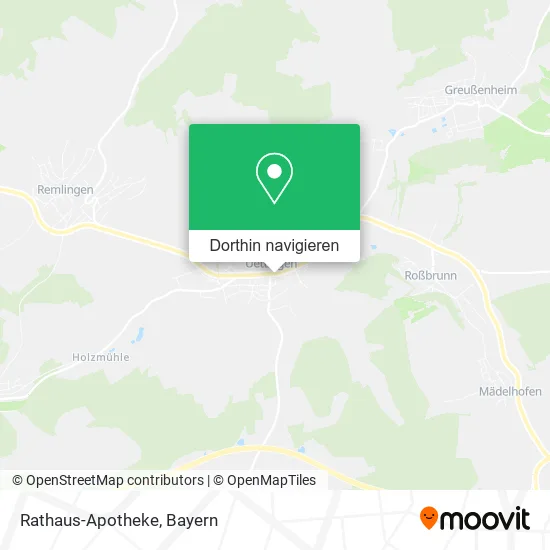 Rathaus-Apotheke Karte