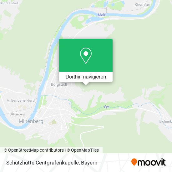 Schutzhütte Centgrafenkapelle Karte