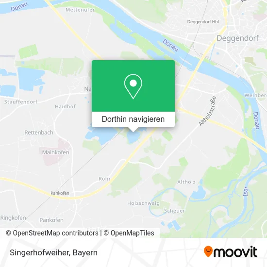 Singerhofweiher Karte