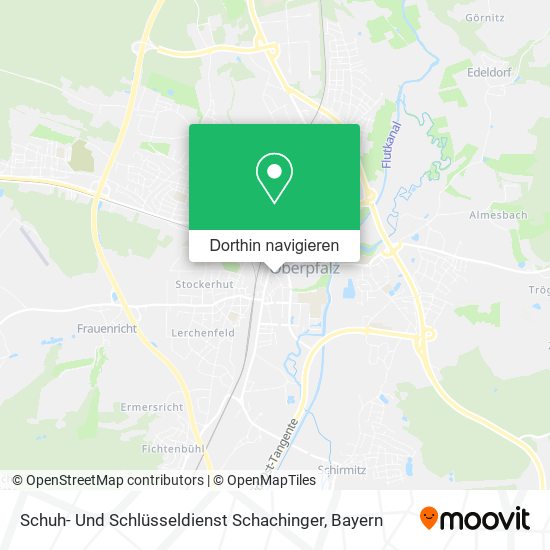 Schuh- Und Schlüsseldienst Schachinger Karte