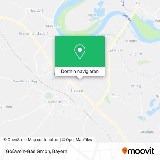 Gößwein-Gas Gmbh Karte