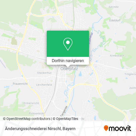 Änderungsschneiderei Nirschl Karte