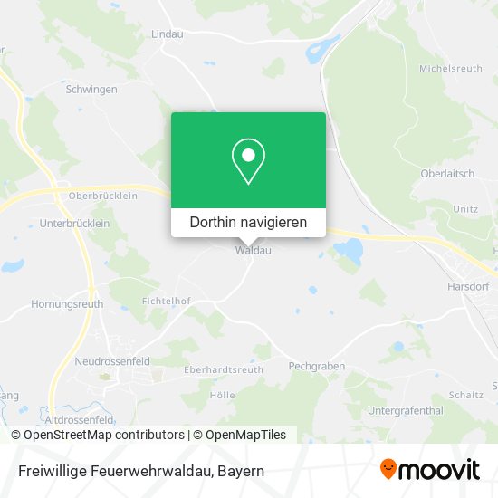 Freiwillige Feuerwehrwaldau Karte