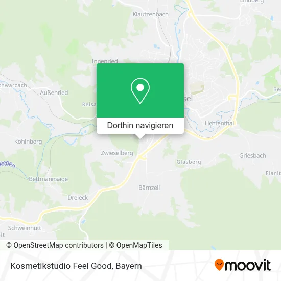Kosmetikstudio Feel Good Karte