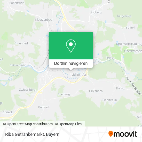 Riba Getränkemarkt Karte