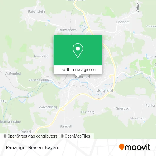 Ranzinger Reisen Karte