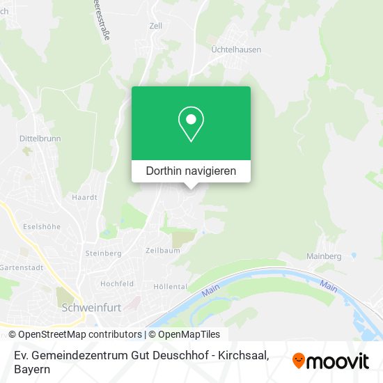 Ev. Gemeindezentrum Gut Deuschhof - Kirchsaal Karte