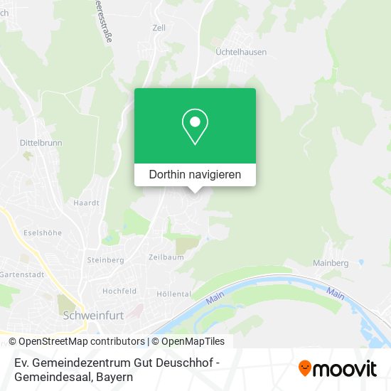 Ev. Gemeindezentrum Gut Deuschhof - Gemeindesaal Karte