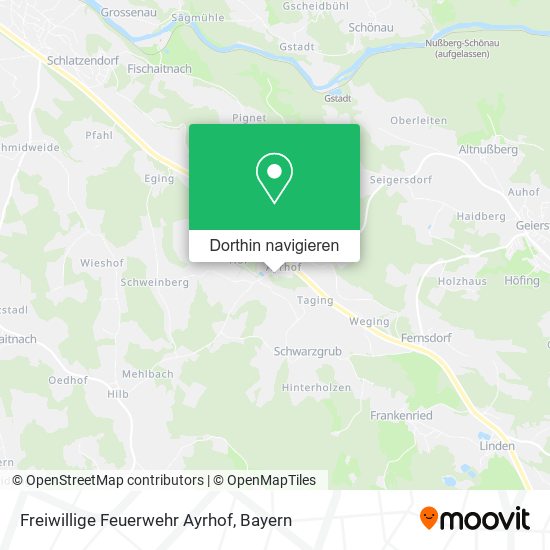 Freiwillige Feuerwehr Ayrhof Karte