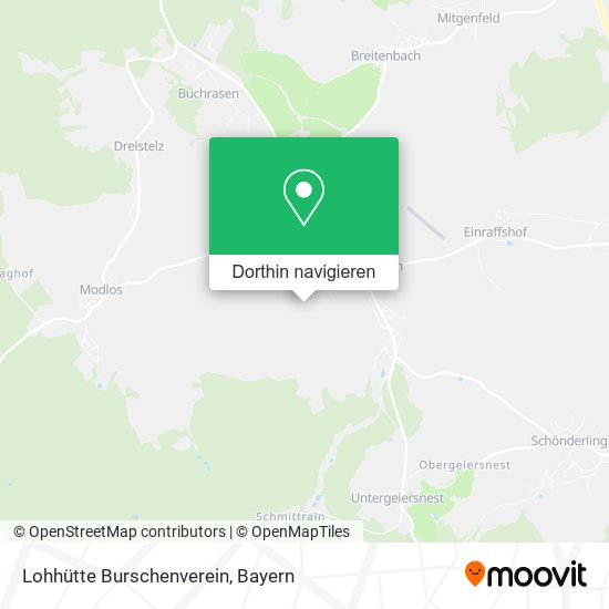 Lohhütte Burschenverein Karte