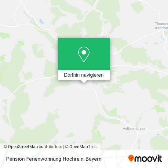 Pension-Ferienwohnung Hochrein Karte