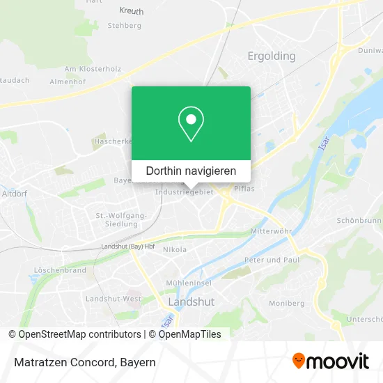 Matratzen Concord Karte