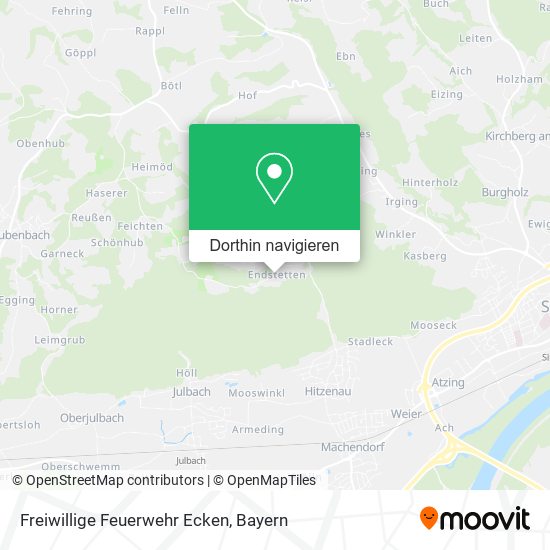 Freiwillige Feuerwehr Ecken Karte