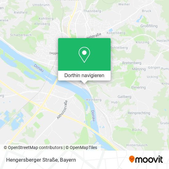Hengersberger Straße Karte