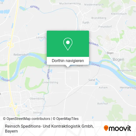 Reinsch Speditions- Und Kontraktlogistik Gmbh Karte