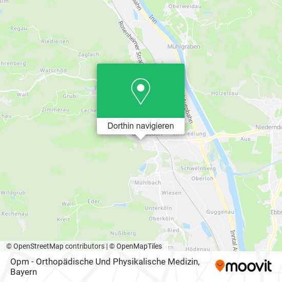 Opm - Orthopädische Und Physikalische Medizin Karte