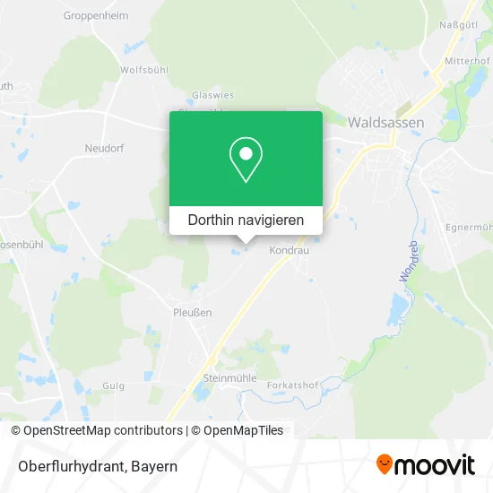 Oberflurhydrant Karte