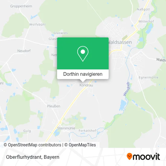 Oberflurhydrant Karte