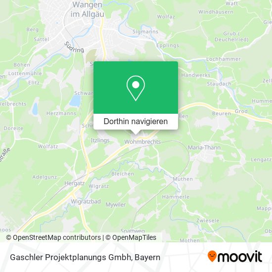 Gaschler Projektplanungs Gmbh Karte