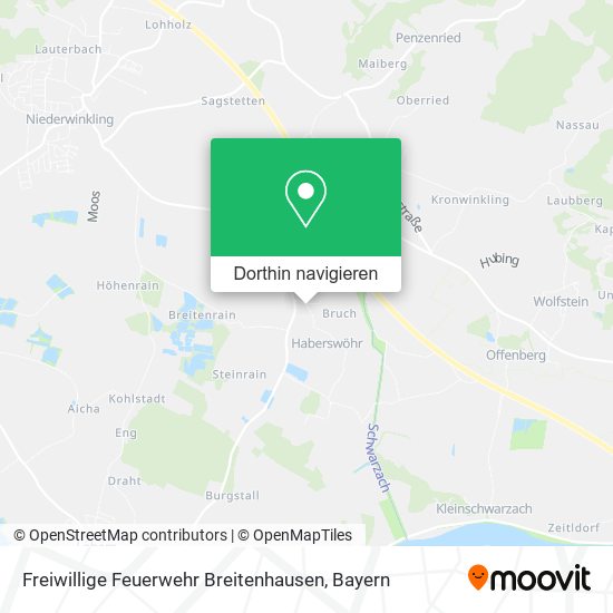 Freiwillige Feuerwehr Breitenhausen Karte