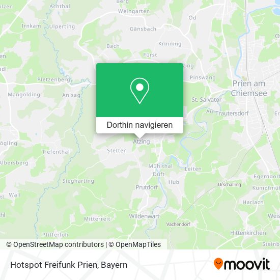 Hotspot Freifunk Prien Karte