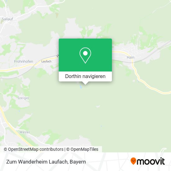 Zum Wanderheim Laufach Karte