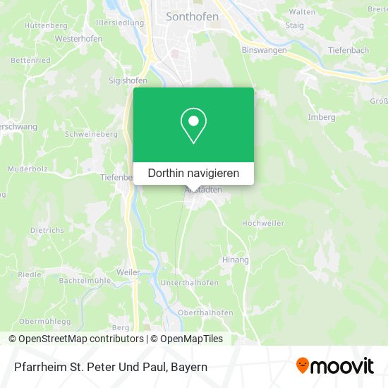 Pfarrheim St. Peter Und Paul Karte