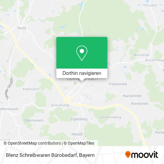 Blenz Schreibwaren Bürobedarf Karte