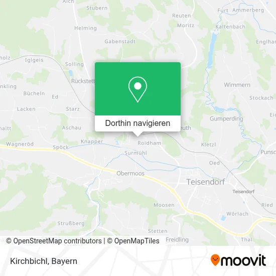 Kirchbichl Karte